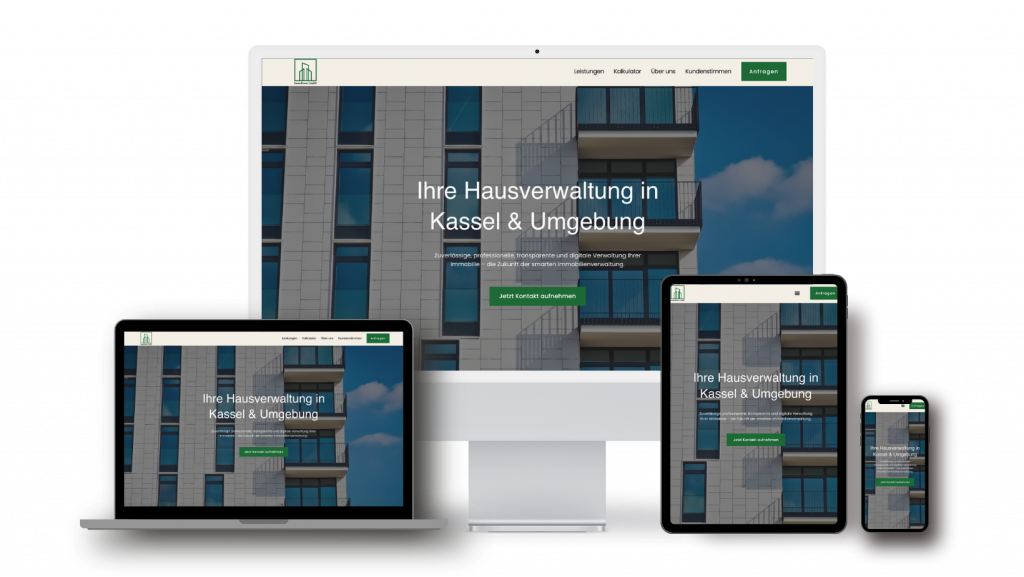 Webdesign Mockup