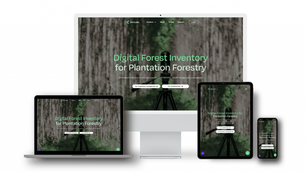Mockup für ein Start Up Unternehmen