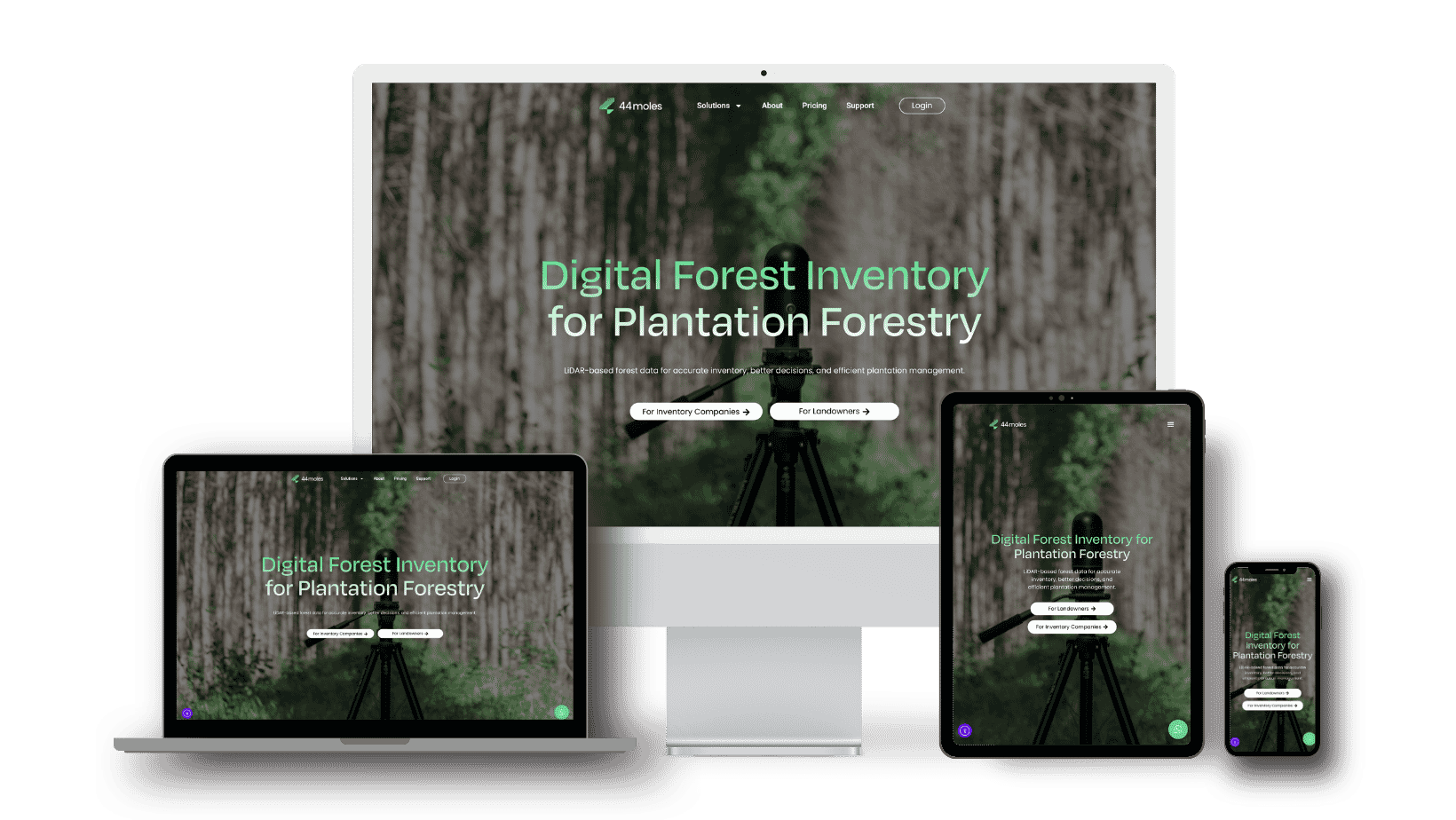 Mockup für ein Start Up Unternehmen
