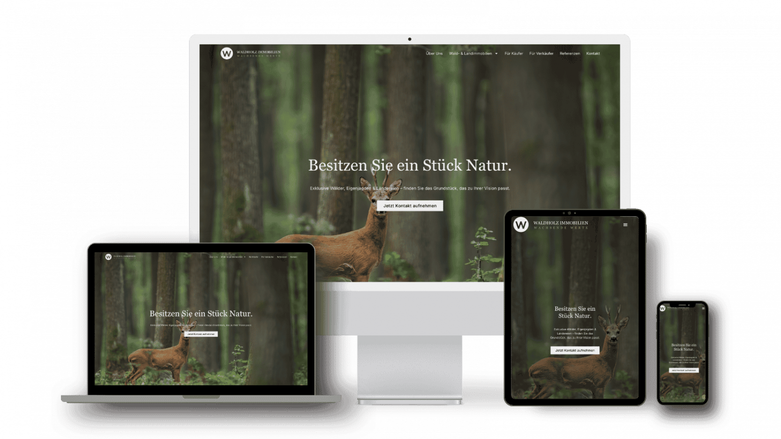 Mockups für Waldholz