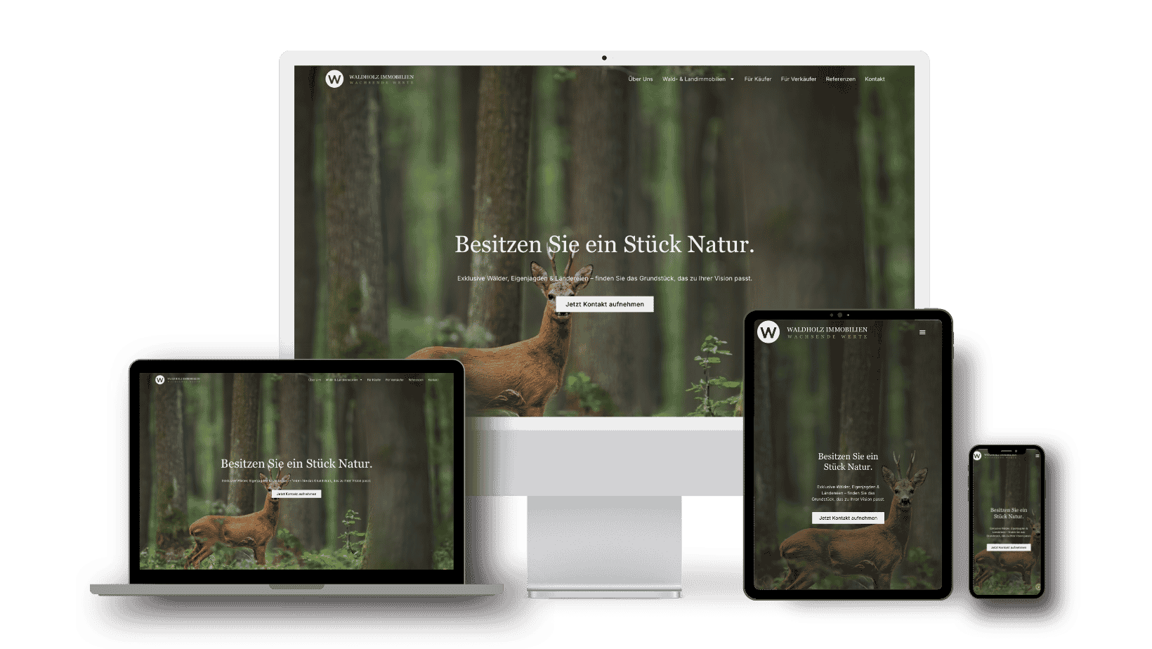 Mockups für Waldholz